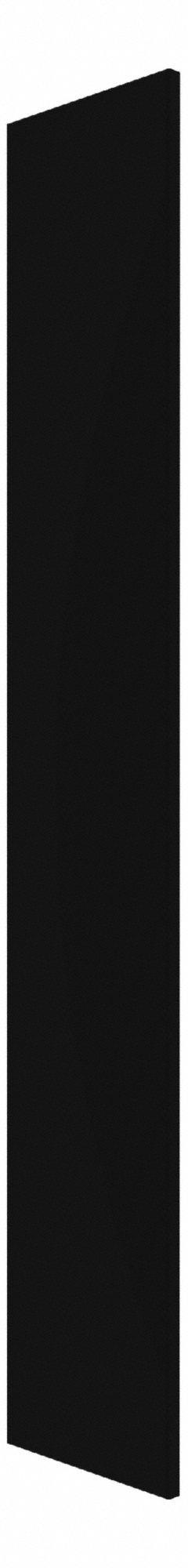 HADRIAN Pilaster: Solid Plastic HDPE, Plastic, Black, 80 1/2 in Ht, 8 in Wd, 1 in Thick (MPN X41008-211). Key specifications — Door Swing: In Swing; Brand: HADRIAN; Color: Black; Finish/Texture: Plastic.