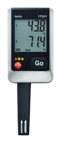 TESTO Data Logger: 0%to 100% Relative Humidity Measured, -4°F to 131°F, -20°C to 55°C, Included, USB (MPN 0572 1754). Key specifications — Interface: USB; Parameters Measured: Temperature °C; Brand: TESTO; Features: Displays Violations of Limit Values; Includes: Lockable Wall Mount; Software Options: Software Included; Data Logger Type: Temperature.
