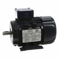 LEESON Metric Motor: 3/4 hp, Rigid Base Mount, 80 Frame Size, Totally Enclosed Fan Cooled, 1690 RPM (MPN 80T17FH5326). Key specifications — Brand: LEESON; Nameplate Voltage @ 60 Hz: 230/460V AC; Full Load Amps @ 60 Hz: 2.5/1.3 A; Nameplate RPM @ 60 Hz: 1690 RPM; Motor Enclosure: TEFC.