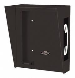HUBBELL GAI-TRONICS Weatherproof Phone Enclosure: Weather Resistant, Black, Hooded Enclosure (MPN 236-001BK). Key specifications — Finish: Polyurethane; Color: Black; For Use With: Flush-Mount Telephones; Features: Hooded Enclosure; Manufacturer Part Number: 236-001BK; Brand: HUBBELL GAI-TRONICS; Mounting Location: Surface; Resistance Properties: Corrosion Resistant.