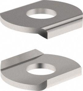 DE-STA-CO Flanged Washer: Steel, 3/4 in Lg - Mounting Bases & Washers for Toggle Clamps