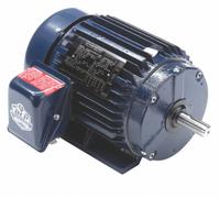 LEESON General Purpose Motor: Rigid Base Mount, Totally Enclosed Fan Cooled, 1 hp, 230/460V AC (MPN 143TTFN16040). Key specifications — Brand: LEESON; Nameplate Voltage @ 60 Hz: 230/460V AC; Full Load Current @ 60 Hz: 3.0/1.5 A; Nameplate RPM @ 60 Hz: 1,735 RPM; Motor Enclosure: TEFC.