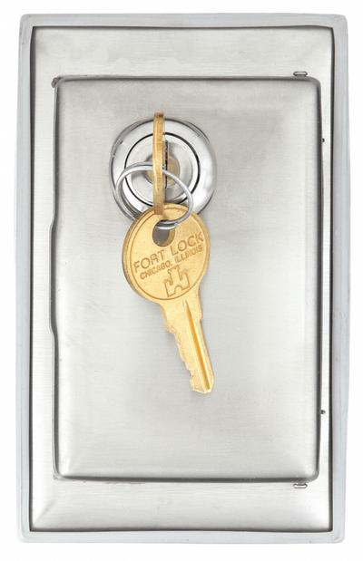 LEGRAND Wall Plate: Toggle, 1 Gang, Silver - Lockable Wall Plates