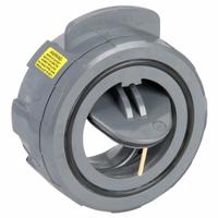 HAYWARD Wafer Check Valve: Swing, Inline Valve Body, 3 in Pipe Size, Wafer, PVC, For Water Media (MPN WCV1300E). Key specifications — Brand: HAYWARD.