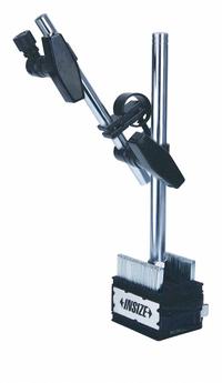 INSIZE Magnetic-Base Indicator Holder: Magnetic-Base Indicator Holder, Rigid Arm, Magnetic Base (MPN 6215-60). Key specifications — attr1184043: INSIZE; attr1200946: Magnetic-Base Indicator Holder; attr1184025: Fine Adjust Top (FAT); attr1184013: 6215-60; attr1184029: 3/8 in; attr1184031: Always On; attr1184022: Magnetic; attr1184027: 2.244x1.818x1.496".