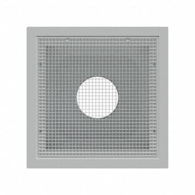 AMERICAN LOUVER Eggcrate Grille: Egg Crate Grille, White, Smooth, Plastic, 23 3/4 in H - Lay-In Grilles