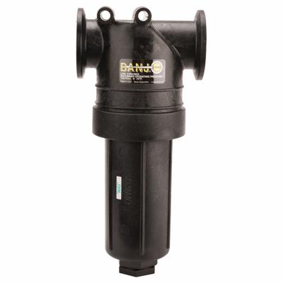 BANJO Inline Strainer: Polypropylene, 1 1/2 in, Manifold Flange, Mesh, 80 mesh Screen Size - Polypropylene Inline Strainers