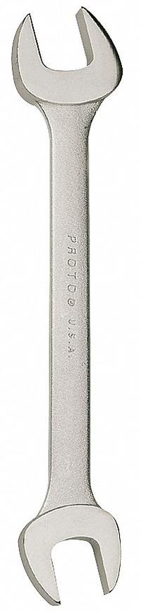 PROTO Open End Wrench: Alloy Steel, Black Oxide, 1 3/8 in_1 7/16 in Head Size, 15 7/8 in Overall Lg (MPN J3060B). Key specifications — attr309776: No; attr309781: Black Oxide; attr309780: Alloy Steel; attr324939: PROTO.