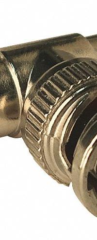 VITEK Coaxial T Connector: Male, Connector, Silver, Crimp-On, RG-59, T-Connector, BNC, 10 PK (MPN VT-BNC-T-1M10). Key specifications   — attr930438: Connector; attr930422: VITEK; attr930423: Silver; attr930429: Chrome Plated; attr930430: Male; attr976216: T-Connector.