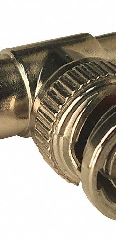 VITEK Coaxial T Connector: Male, Connector, Silver, Crimp-On, RG-59, T-Connector, BNC, 10 PK (MPN VT-BNC-T-1M10). Key specifications — attr930438: Connector; attr930422: VITEK; attr930423: Silver; attr930429: Chrome Plated; attr930430: Male; attr976216: T-Connector.