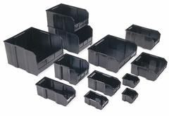 QUANTUM STORAGE SYSTEMS Bin Divider: 10 1/4 in x 4 3/4 in, Electrostatic Discharge Conductive, Black (MPN DUS250CO). Key specifications — Compatible Manufacturer Model Number: QUS250; Brand: QUANTUM STORAGE SYSTEMS.
