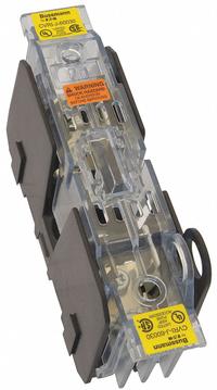 BUSSMANN Fuse Block Cover: For J Fuse Class or Type, 600 V AC, Indicating, Compatible Fuse Series JM (MPN CVRI-J-60030). Key specifications — Compatible Fuse Series: JM; Manufacturer Part Number: CVRI-J-60030; Brand: BUSSMANN.