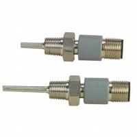 OMEGA Temperature Probe Extension Leads: -58°F to 248°F /-50°C to 120°C, 24 mm Probe Lg (MPN RTDM12-1/8NPT-3MM-24MM-A). Key specifications — Brand: OMEGA; Process Mounting Thread Size: 1/8" MNPT.