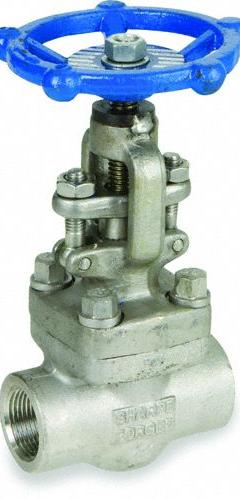 SHARPE Globe Valves: For Steam Media, 316L Stainless Steel, 2 in Pipe Size, FNPT x FNPT, Female, NPT (MPN 4371006590). Key specifications — Seat Material: Metal; Brand: SHARPE; Stem: OS&Y.
