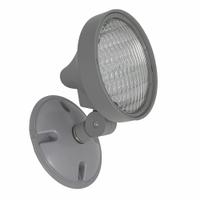 Wet Location Remote Head: LED, Plastic, Ceiling/End/Wall, 5 W Lamp Watt, 1 Lamps, 6 V, Adj, Gray (MPN LS63F6Y). Key specifications — Compatible Mfr. Model Number: LS2E4XL1GW; Mounting Location: End; Voltage: 6 V; Adjustable: Yes; Housing Color: Gray; Brand: BIG BEAM.