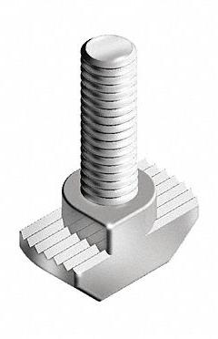 Hammer Bolt: 1/4"-20 Size, 9/16 in Thread Lg, For 0.3 in Slot Wd, 10 Series, Zinc-Plated, 4 PK (MPN 096HK0615U1/4). Key specifications — Fastener Type: Hammer Bolt; Material: Steel; Finish: Zinc-Plated; T-Slot Fastener Type: Hammer Bolt; Compatible Series: Fath 10 Series; System of Measurement: Inch; Brand: FATH INC.; Mounting Type: Drop-In.