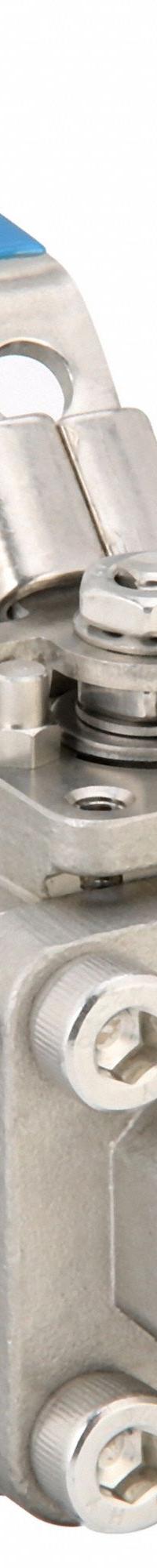 MILWAUKEE VALVE Manual Two-Way Ball Valve: 1/2 in, Stainless Steel, Straight, FNPT x FNPT (MPN 35FSSN0LL-012). Key specifications — Brand: MILWAUKEE VALVE; Seat Material: Polymer; Handle: Locking Lever.