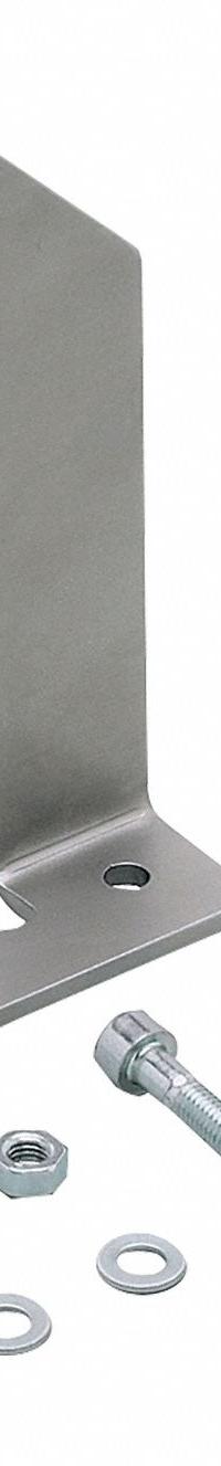 IFM Angle Bracket: Photoelectric Sensors (MPN E21087). Key specifications — Includes: (2) Washers; Product Type: Angle Bracket; Material: Stainless Steel; Compatible Product Type: Photoelectric Sensors; Manufacturer Part Number: E21087; Brand: IFM; Bracket Hole Size: No Hole.