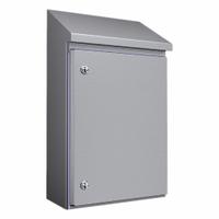 RITTAL Electrical Enclosure: 304 Stainless Steel, 669 mm x 390 mm x 210 mm, NEMA 1/12/13/3/3X/4/4X (MPN 1305600). Key specifications — Brand: RITTAL; Closure Method: 1/4-Turn Latch; Enclosure Material: 304 Stainless Steel; Knockouts: Not Included.