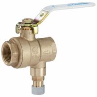 WATTS Ball And Relief Valve: FNPT x FFPT, 3/4 in x 3/4 in, Bronze, 400 psi Max. Op Pressure (MPN 3/4 LFBRVM1TXTXC-80). Key specifications — Brand: WATTS.