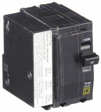 SQUARE D Miniature Circuit Breaker: 30 A, 120/240V AC, Single Phase, 10kA at 120/240V AC, 2 Poles (MPN QO2301021). Key specifications — Phase: Single; Amps: 30 A; AC Voltage Rating: 120/240V AC; Max. AIR Rating: 10kA at 120/240V AC; For Use With: QO Load Centers and NQ Panelboards; Brand: SQUARE D.