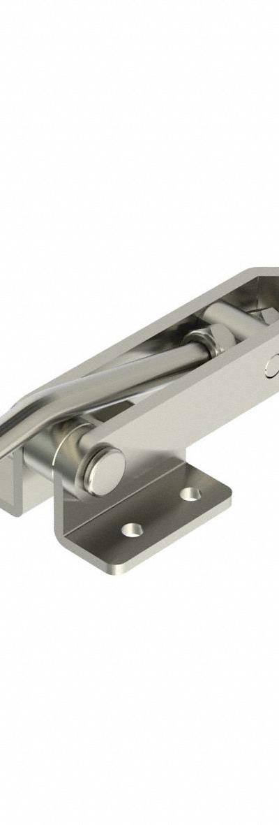 JERGENS Latching Toggle Clamp: Horizontal - J-Hook Latch Toggle Clamps