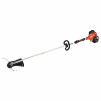 ECHO Gas-Powered String Trimmer: 17 in Cutting Wd, Straight Shaft, 59 in Shaft Lg, Not Capable, Std (MPN SRM-2620AA). Key specifications — attr975803: 59 in; attr975783: ECHO; attr975787: 17 in; attr975789: 2-Cycle; attr975804: Straight; attr1024456: Standard; attr987328: No.