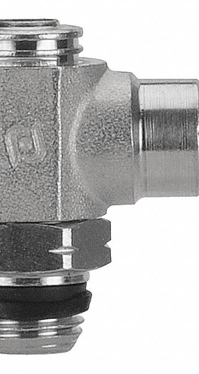 AIGNEP USA Universal Flow Control: Elbow Fitting - Elbow-Style Speed Control Valves
