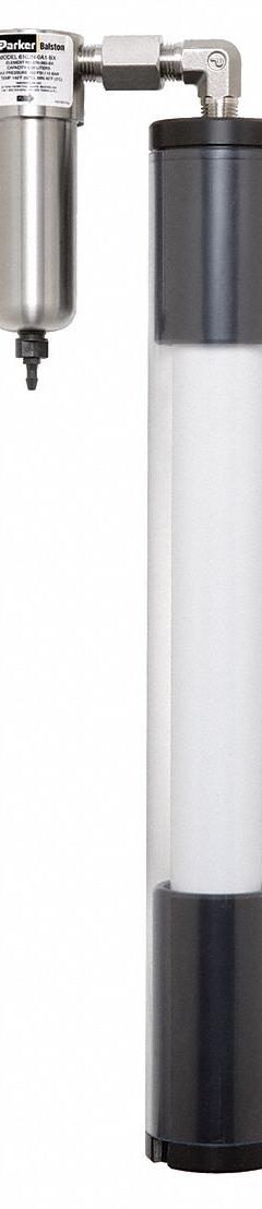 BALSTON Membrane Air Dryer: 1/4 in NPT, 3.5 cfm, 150 psi Max Op Pressure, 120°F Max Op Temp, Auto (MPN ECD30). Key specifications — attr109899: -7 °F; attr158655: ECD; attr109887: BALSTON.