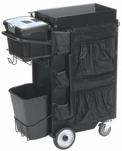 FLEXCART Tool Utility Cart: Black / Silver Drawer, 37 1/2 in Wd, 14 1/2 in Dp, 45 in Ht, No Lid (MPN FC-300PCNT). Key specifications — attr1116772: FLEXCART; attr1116768: Padlock.