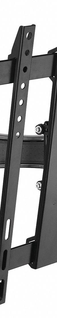 VIDEO MOUNT PRODUCTS Mount: Wall, For 27 in to 42 in Screens, Max. 55 lb, Tilting, 0° Swivel, 2° Up (MPN FPMLPAB). Key specifications — Manufacturer Part Number: FPMLPAB; Finish: Powder Coated; Includes Mounting Hardware: Yes; Material: Steel; Mounting Location: Wall; Brand: VIDEO MOUNT PRODUCTS; Color: Black.