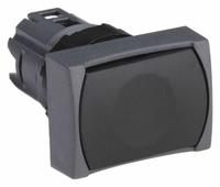 SCHNEIDER Flush Push Button: Black, 16 mm Mounting Size, Non-Metallic, Momentary (MPN ZB6DA2). Key specifications — Brand: SCHNEIDER; Action: Momentary; Series: XB6; Push Button Material Type: Non-Metallic.