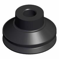 SMC Pad Unit: Bellows, w/o Adapter, 16 mm Pad Dia, Silicone, Black, 40, 10 mm Pad Ht, ZP3 (MPN ZP3-16BS). Key specifications — attr1019101: ZP3-16BS; attr1019103: SMC; attr1019107: 40.