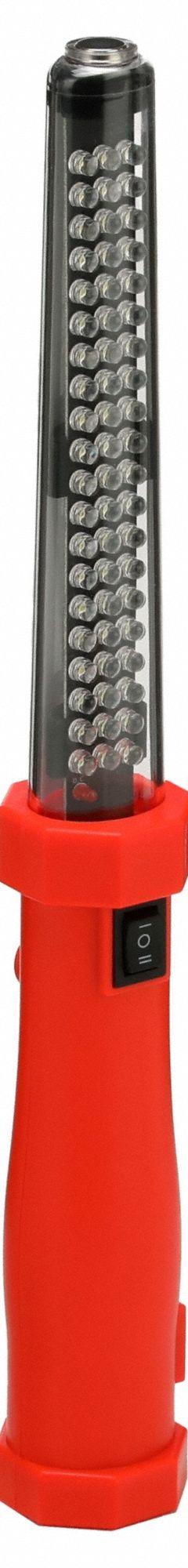 NIGHTSTICK Rechargeable Hand Lamp: LED, 230 lm Max Brightness, 32 lm_230 lm Brightness Levels, 2 (MPN NSR-2166R). Key specifications — attr652816: No; attr552128: NIGHTSTICK; attr873153: DC Charger; attr873150: 2.