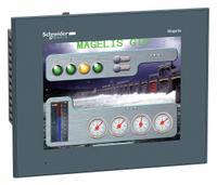 SCHNEIDER ELECTRIC Touch Panel: TFT Color LCD, 7.5 in Display Screen Size, 24V DC, Resistive (MPN HMIGTO4310). Key specifications — attr1075199: 24V DC.