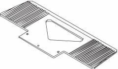 WESCO Hand Truck Nose Plate: 350 lb Load Capacity, 23 1/4 in W x 7 in D, 23 1/4 in W x 7 in D (MPN 274170). Key specifications — Features: Grooved; Manufacturer Part Number: 274170; Accessory Type: Hand Truck Nose Plate.