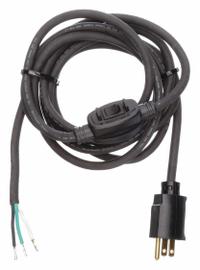 APPROVED VENDOR Power Cord: 12 ft Lg, 3/14, 5-15P Plug, Bare Wire Receptacle, SJO, Rubber, 125V AC (MPN 1TNB7). Key specifications — attr1326987: APPROVED VENDOR; attr1326973: Rubber.