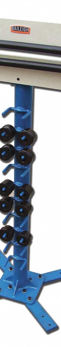 BAILEIGH INDUSTRIAL Bead Roller: Manual, 18 in Throat Dp, 18 ga Sheet Metal Capacity (Steel) (MPN BR-18M-18). Key specifications — attr67906: Drive Shafts Ride in Quality Bronze Bushings; attr67913: Manual; attr67901: Yes; attr67895: BAILEIGH INDUSTRIAL.
