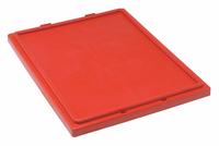 QUANTUM STORAGE SYSTEMS Lid: 19 1/2 in x 15 1/2 in, Red, FDA Compliant, 9CCK8/9KG39, SNT190/SNT195 (MPN LID191RD). Key specifications — Compatible Tote - Grainger Part Number: 9CCK8; Compatible Tote - Manufacturer Model Number: SNT190; Brand: QUANTUM STORAGE SYSTEMS; Material: Plastic.