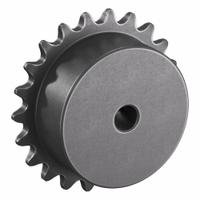 TSUBAKI Sprocket: One-Sided Hub, For Single Strands, 25, 22 Teeth, 1.757 in Pitch Dia, Steel (MPN 25B22). Key specifications — Brand: TSUBAKI.