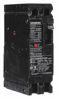 SIEMENS Molded Case Circuit Breaker: 100 A Amps, 42kA at 480V AC, Fixed, Load Side Lug, Any, HED4 (MPN HED42B100). Key specifications — Phase Connection: Any; Instantaneous Trip: Fixed; Terminal Connection: Load Side Lug; Series: HED4; Max. AIR Rating: 42kA at 480V AC.