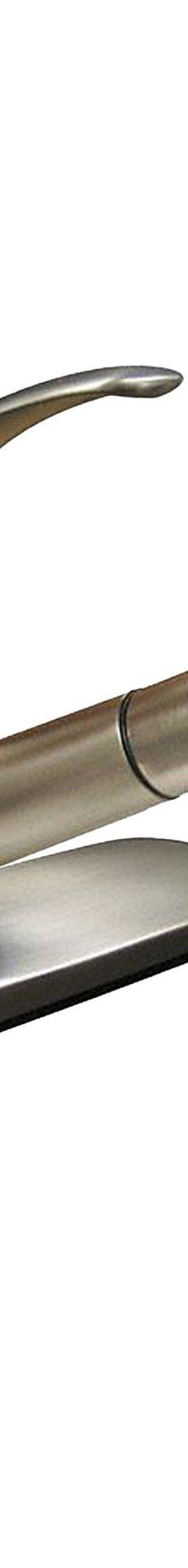 DOMINION FAUCETS Low Arc Pull Out Kitchen Faucet: Gold, Metal, Single-Post, Deck, 1 Mounting Holes (MPN 77-2120). Key specifications — Series: Gold; Brand: DOMINION FAUCETS.