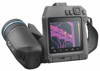 FLIR Infrared Camera: 12.5° x 12.5°, SD Card/USB/Wireless, 640 x 480, FLIR T800, 30 Hz Frame Rate (MPN FLIR T840-24-14). Key specifications — Focus Method: Auto; Manufacturer Part Number: FLIR T840-24-14; Brand: FLIR; Field of View: 12.5° x 12.5°; Intrinsic Safety: Not Specified Intrinsically Safe; Lens Angles Included: 14°, 24°; Features_Broad: IP Rated.