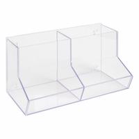 Lab Bulk Bin: 8 1/2 in Overall Wd, 8 3/8 in Overall Ht, 16 3/4 in Overall Lg, PETG, Clear, Wall (MPN BLKBNDBL8-M). Key specifications — Material: PETG; Mounting Location: Wall; Color: Clear; Product Type: Bulk Bin; Total Holding Capacity: Misc Lab Supplies; Brand: POLTEX.