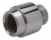 ZURN Vacuum Breaker: Brass/Rubber, Chrome Plated Finish, 1/2 in Connection Size, NPT Connection (MPN Z7000-VB). Key specifications — Finish: Chrome Plated; Connection Type: NPT; Product Type: Hose Bib Vacuum Breaker; Brand: ZURN; Material: Brass.