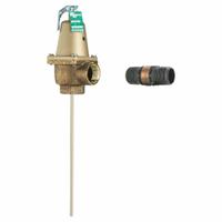 WATTS Relief Valve: FNPTF x FNPTF, 1 1/4 in x 1 1/2 in, Iron, 75 psi Max. Op Pressure (MPN 1-1/4 740 030 FS). Key specifications — Brand: WATTS.
