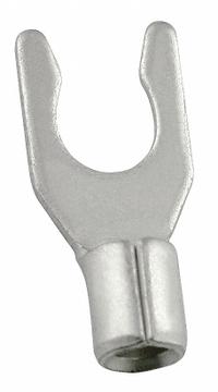 GRAINGER Fork Terminals: Bare, #6 Stud Size, 12 AWG – 10 AWG Wire Range, Locking Fork, 600 V (MPN 24C819). Key specifications — attr1307963: 24C819; attr1307967: GRAINGER.