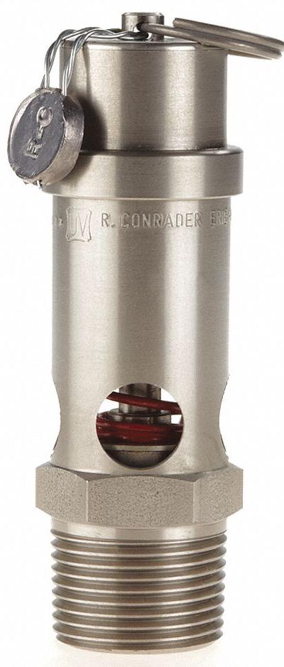 CONRADER Safety Valve: Soft Seat - Soft Seat Pneumatic Safety Valves