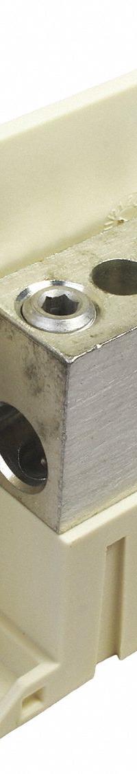 BURNDY Power Distribution Block: Open, Lug, Lug, 14 AWG – 2/0 AWG For Line Side Wire Sizes (MPN BDBSCS1PA). Key specifications — attr1361688: Surface; attr1308686: BURNDY; attr1361672: Aluminum.