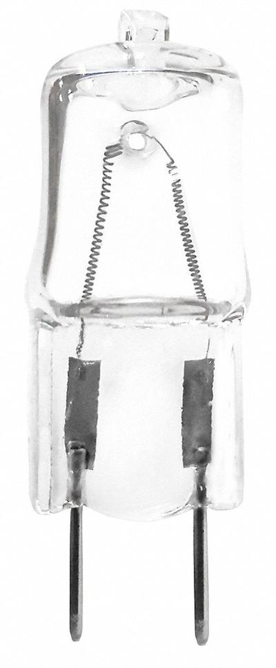 APPROVED VENDOR Halogen Bulb: Halogen, 2-Pin (G8), T4, Q50G8/SCD, 120V AC - G8 2-Pin Base Lamps